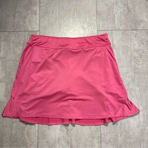 Coral Bay Pink golf Skirt pickleball athleisure gym tennis sz M